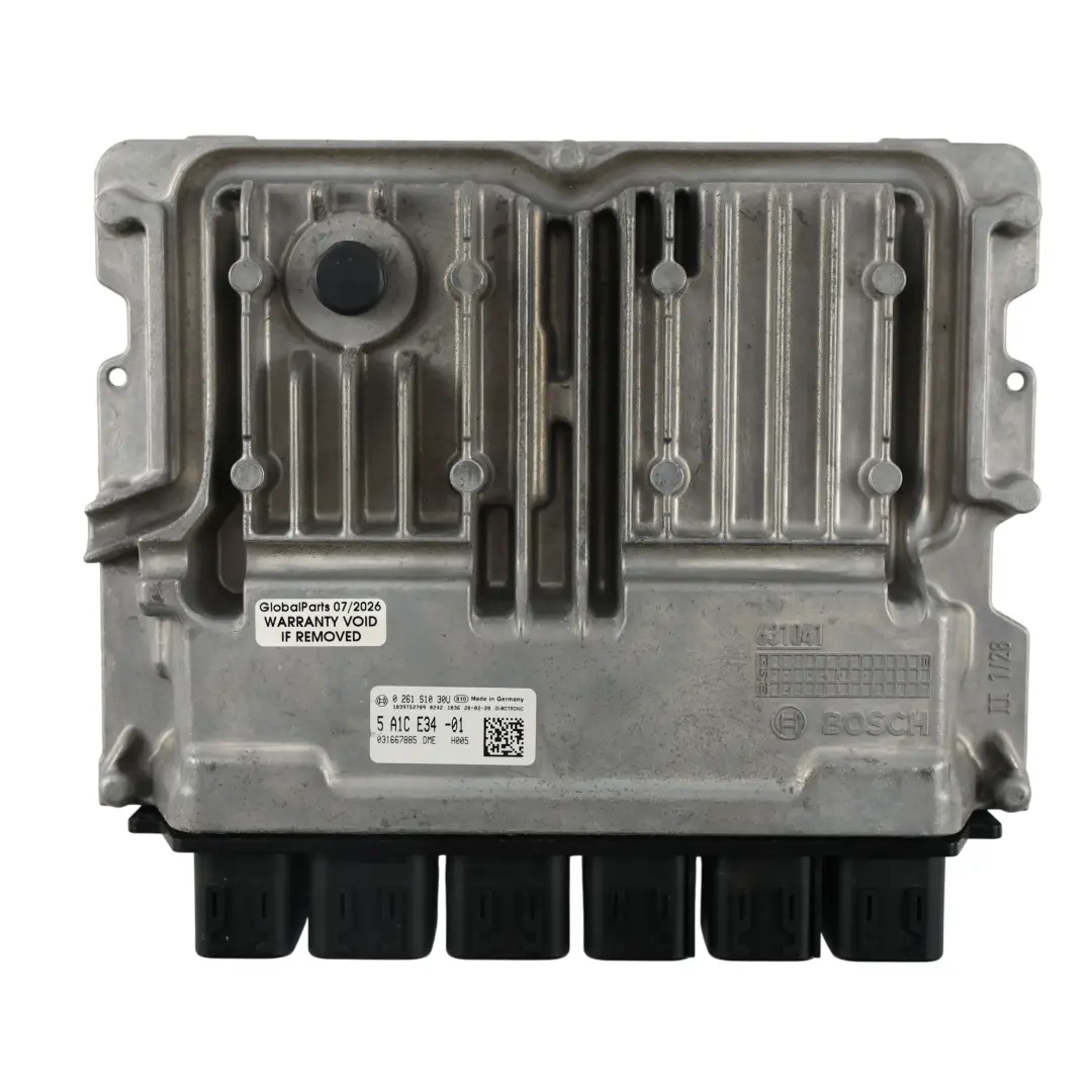 B48X ECU Engine Control Unit Module 292HP 2.0 B48B20A to BMW G20 330e with Part number 5A1CE34 BMW G20 330e B48X ECU Engine Control Unit Module 292HP 2.0 B48B20A - SKU 5A1CE34 - Part number 5A1CE34