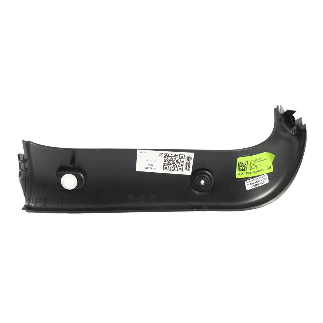 Mini F66 Marco Moldura Panel Portón Trasero Derecho - SKU 5A475D8 - Número de pieza 5A475D8