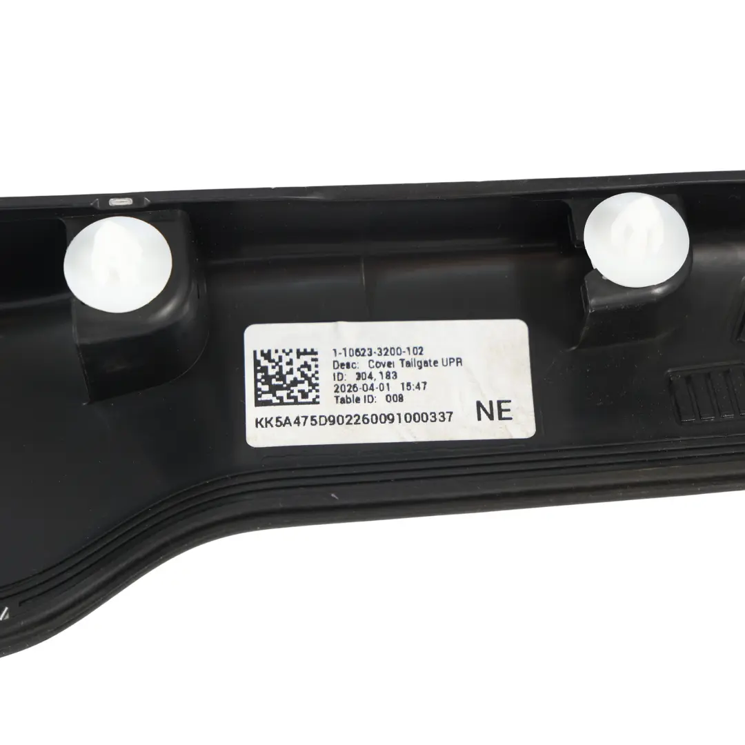 F66 Heckklappe Abdeckung Verkleidung Schwarz für Mini Cooper mit Teilenummer 5A475D9 Mini Cooper F66 Heckklappe Abdeckung Verkleidung Schwarz - SKU 5A475D9 - Teilenummer 5A475D9