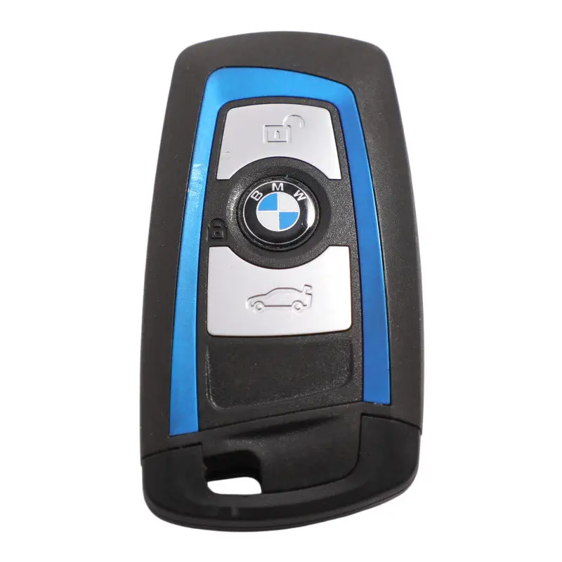 BMW F20 F21 F30 F31 F32 Ignition Key Fob Remote Control Blue Trim 5A57FB6