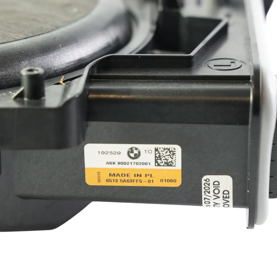 Mini F65 F66 F67 Altavoz Bass Central Woofer ALEV 3 Izquierdo - SKU 5A63FF5 - Número de pieza 5A63FF5