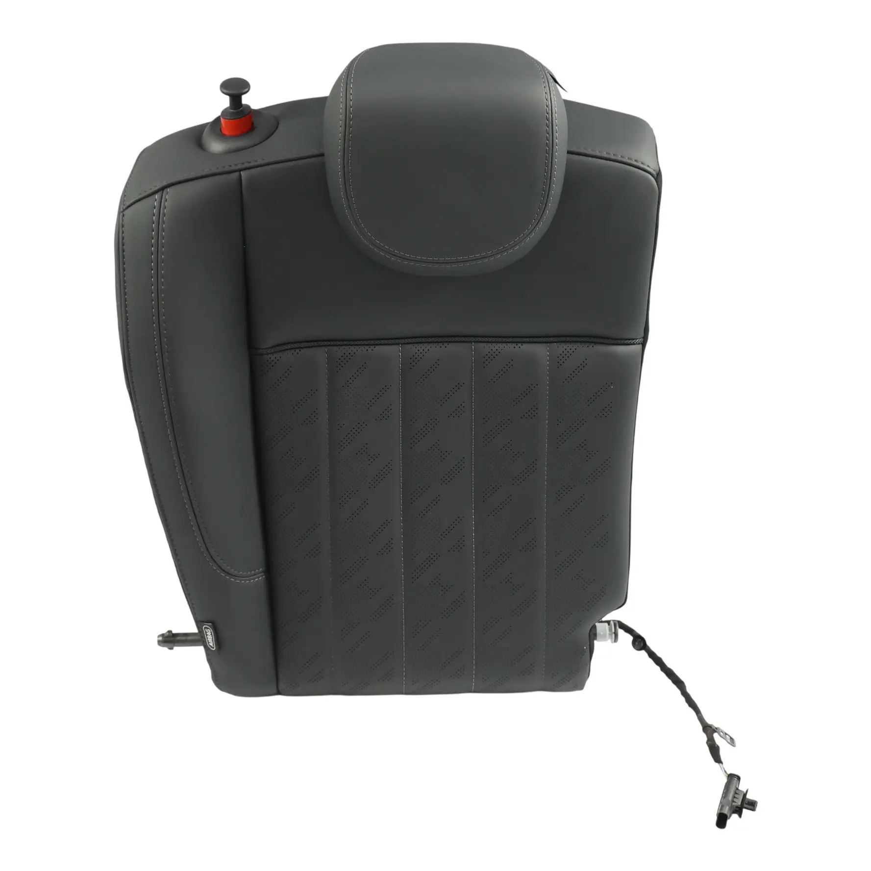 Mini F66 Rear Seat Backrest Left N/S Couch Cushion Cover Vinyl Black 5B77E71