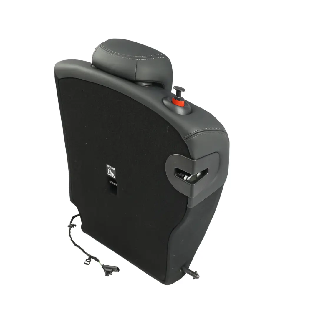 Mini F66 Respaldo Asiento Trasero Izquierdo Funda Vinilo Negro - SKU 5B77E71 - Número de pieza 5B77E71