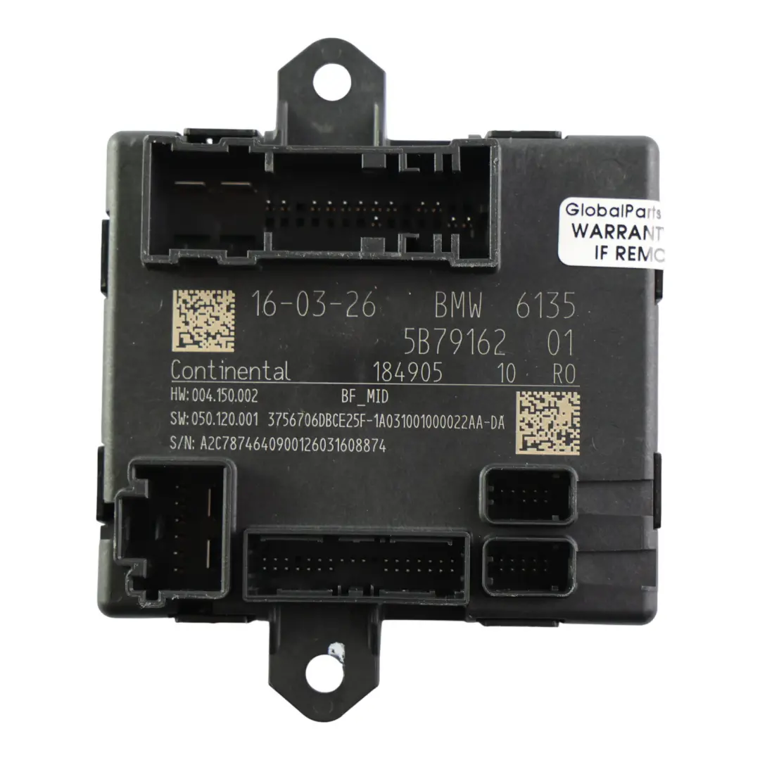 Mini F66 Türsteuergerät Modul ECU Beifahrerseite - SKU 5B79162 - Teilenummer 5B79162
