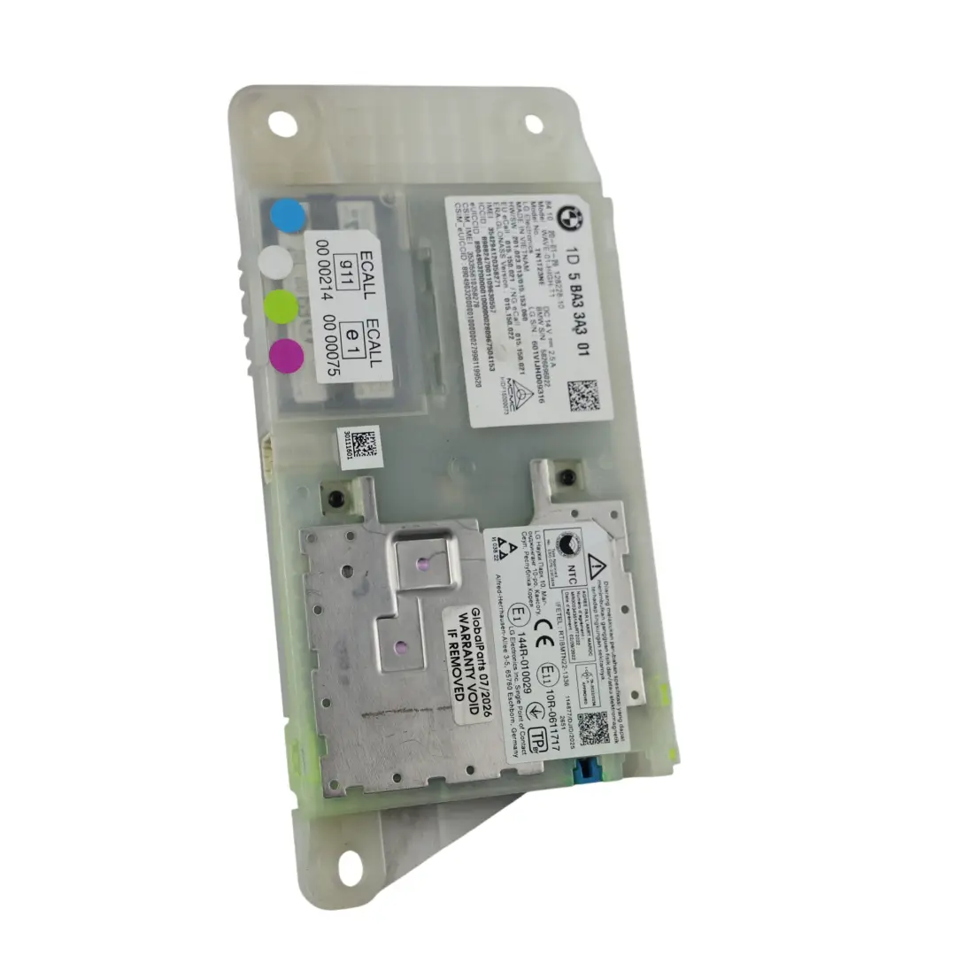 F66 Moduł Bluetooth Telematyki Jednostka Sterująca do Mini o numerze 5BA33A3 Mini F66 Moduł Bluetooth Telematyki Jednostka Sterująca - SKU 5BA33A3 - Numer Części 5BA33A3