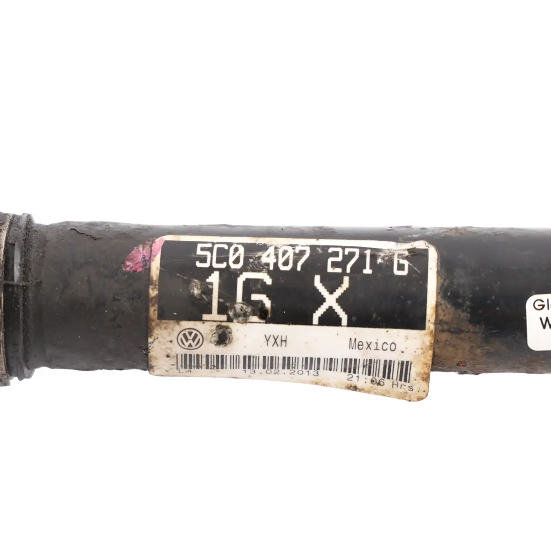 Mk3 Driveshaft Drive Shaft Front Left N/S 1.4 TSI to Volkswagen Beetle with Part number 5C0407271G Volkswagen Beetle Mk3 Driveshaft Drive Shaft Front Left N/S 1.4 TSI - SKU 5C0407271G - Part number 5C0407271G