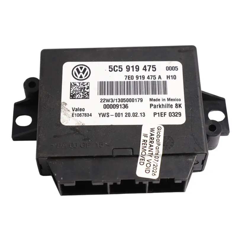 Volkswagen Beetle Mk3 Parking PDC Control Unit Module 5C5919475
