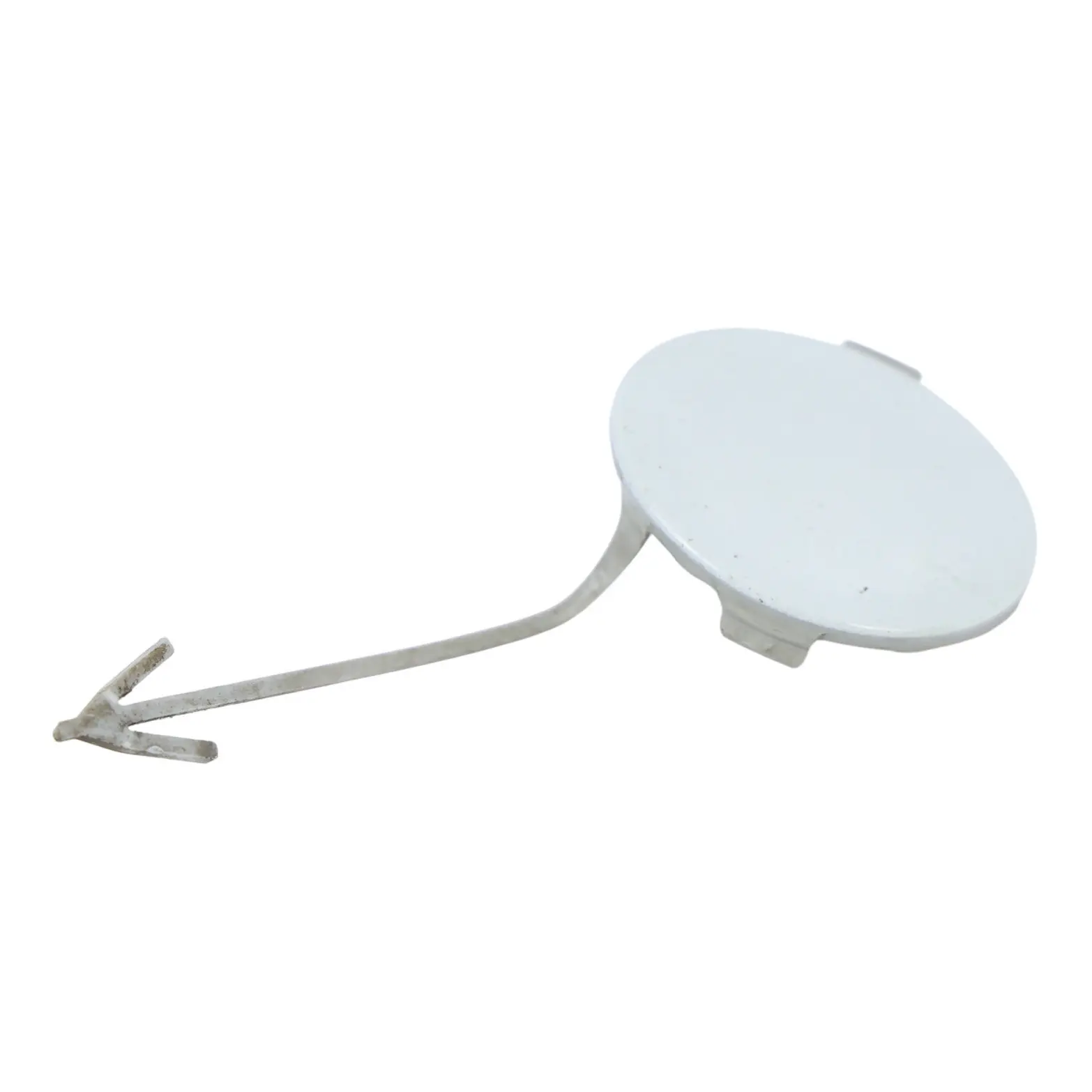 Skoda Octavia Mk3 Front Bumper Flap Towing Eye Hook Cover Moon White - S9R
