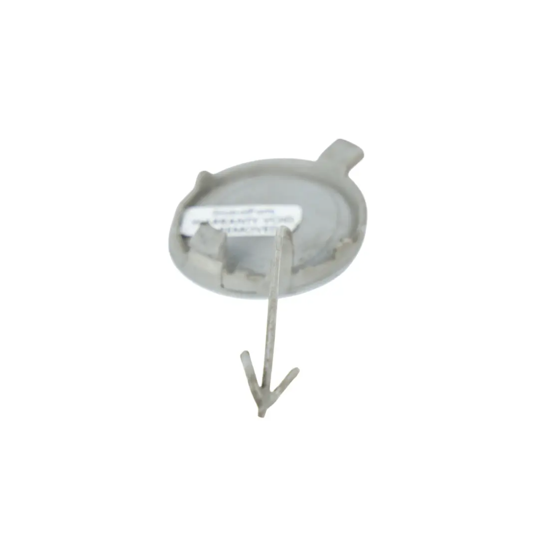 Mk3 Front Bumper Flap Towing Eye Hook Cover Moon White - S9R to Skoda Octavia with Part number 5E0807241A Skoda Octavia Mk3 Front Bumper Flap Towing Eye Hook Cover Moon White - S9R - SKU 5E0807241A-MOW - Part number 5E0807241A