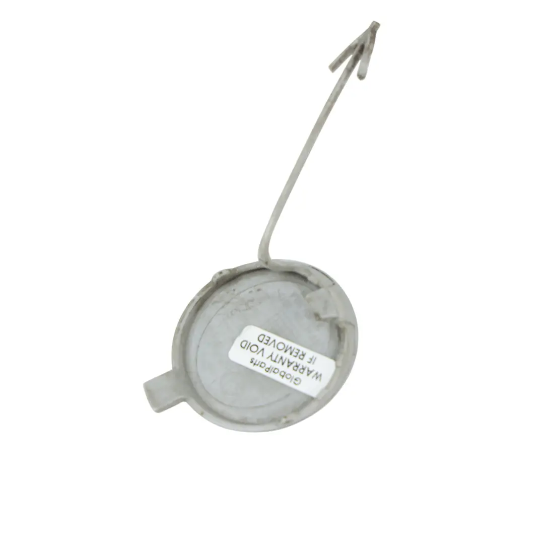 Skoda Octavia Mk3 Front Bumper Flap Towing Eye Hook Cover Moon White - S9R - SKU 5E0807241A-MOW - Part number 5E0807241A