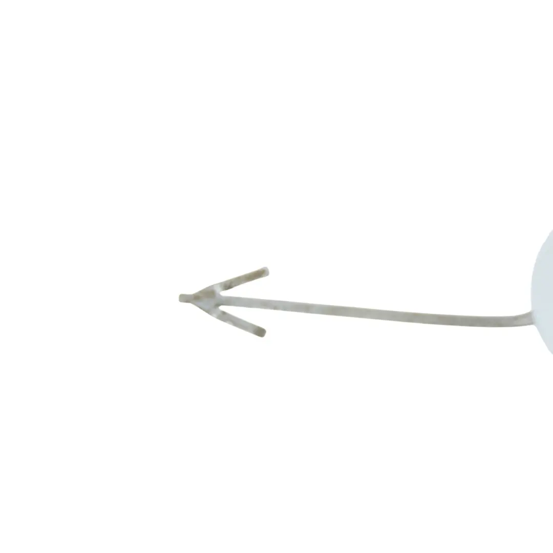 Skoda Octavia Mk3 Front Bumper Flap Towing Eye Hook Cover Moon White - S9R - SKU 5E0807241A-MOW - Part number 5E0807241A