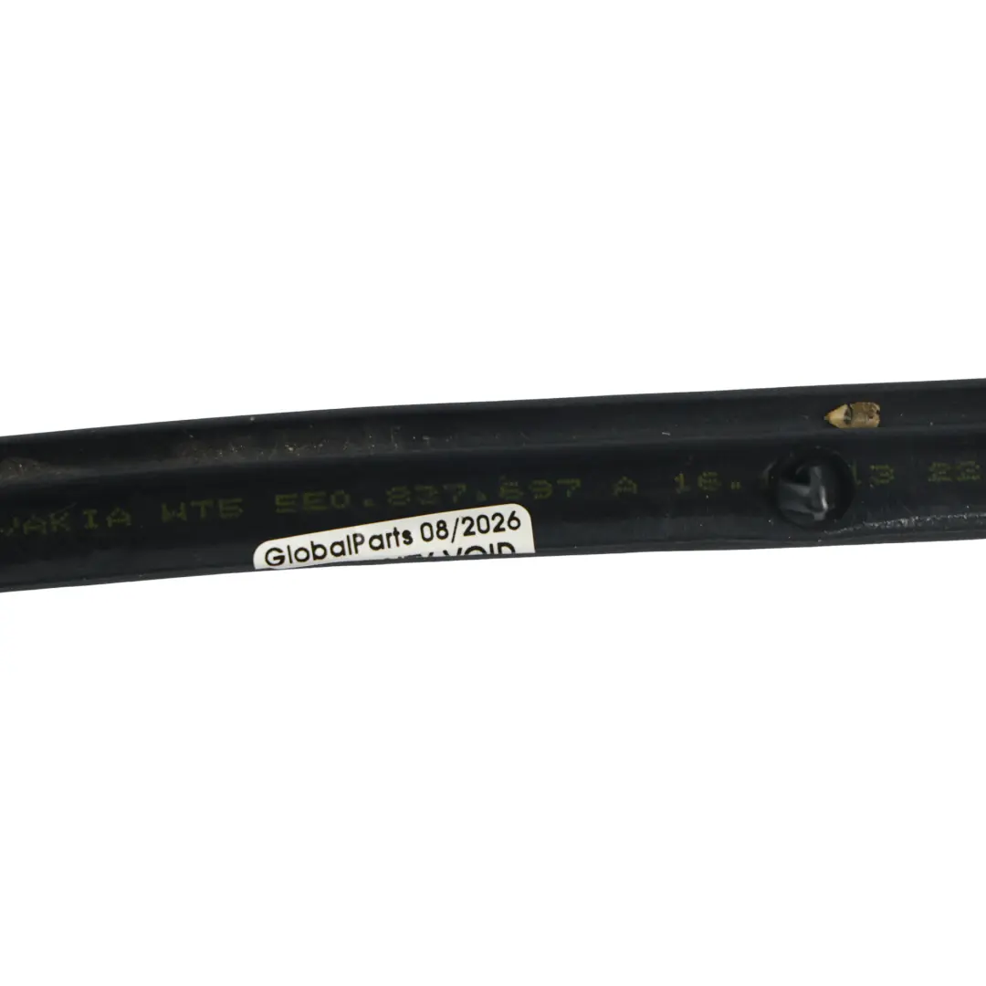 Front Door Seal Gasker Rubber Lower Outer Left N/S to Skoda Octavia 5E with Part number 5E0837697A Skoda Octavia 5E Front Door Seal Gasker Rubber Lower Outer Left N/S - SKU 5E0837697A - Part number 5E0837697A