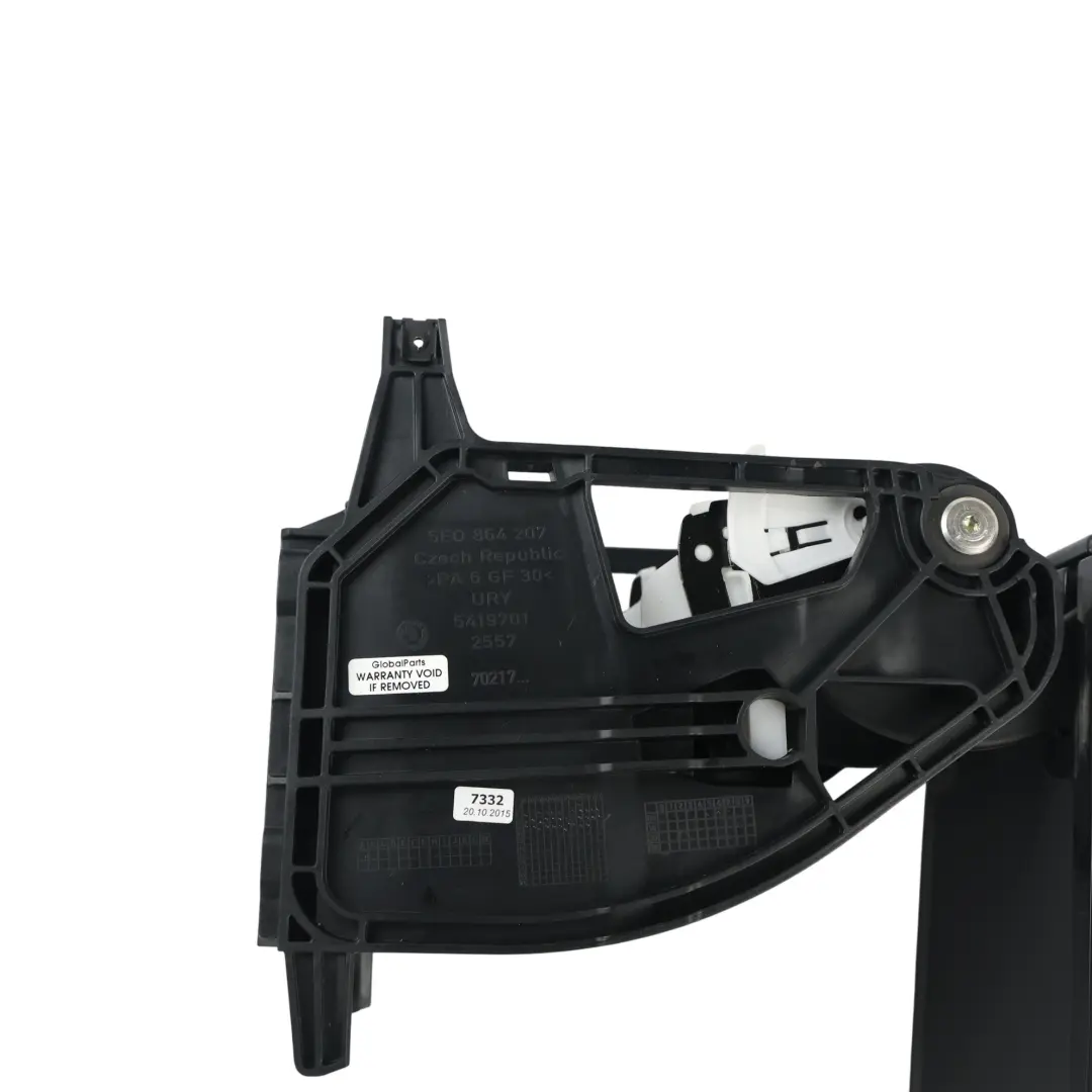 MK3 Bracciolo Console Centrale Pelle Nera Cuciture Grigio Tellur per Skoda Octavia con numero di parte 5E0864207E Skoda Octavia MK3 Bracciolo Console Centrale Pelle Nera Cuciture Grigio Tellur - SKU 5E0864207E-4 - Numero di parte 5E0864207E