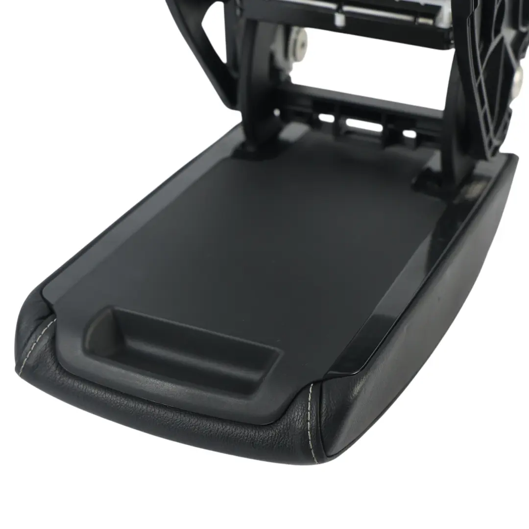 Mk3 Centre Console Armrest Black Leather Tellur Grey Stitching to Skoda Octavia with Part number 5E0864207E Skoda Octavia Mk3 Centre Console Armrest Black Leather Tellur Grey Stitching - SKU 5E0864207E-4 - Part number 5E0864207E