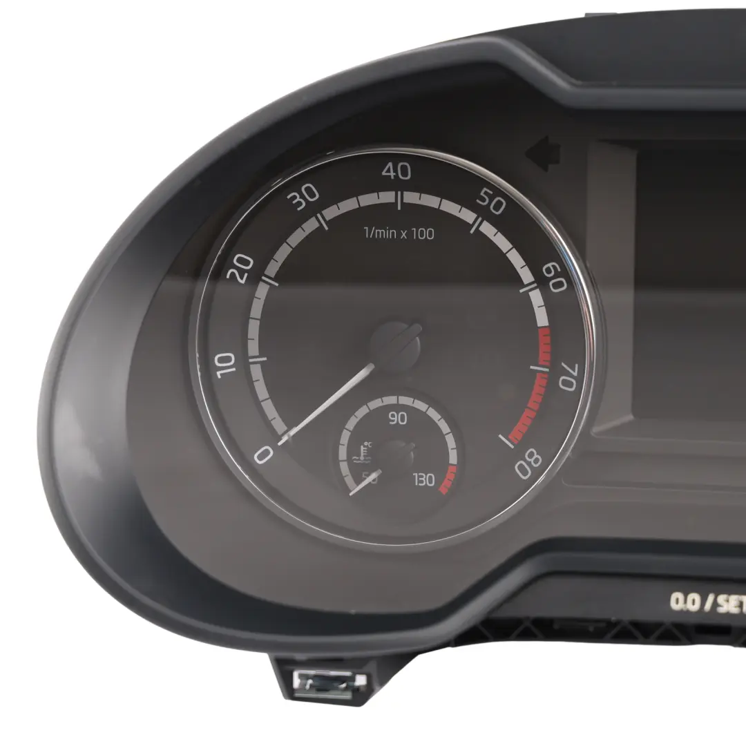 Mk3 VRS Instrument Cluster Speedo Clocks Petrol Manual to Skoda Octavia with Part number 5E0920946B Skoda Octavia Mk3 VRS Instrument Cluster Speedo Clocks Petrol Manual - SKU RHD-5E0920946B - Part number 5E0920946B