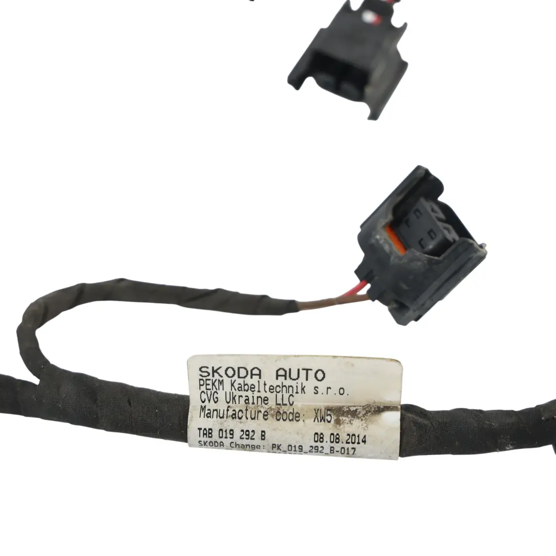Mk3 Front Bumper Wiring Loom Harness Sensor Cable to Skoda Octavia with Part number 5E0971095CC Skoda Octavia Mk3 Front Bumper Wiring Loom Harness Sensor Cable - SKU 5E0971095CC - Part number 5E0971095CC