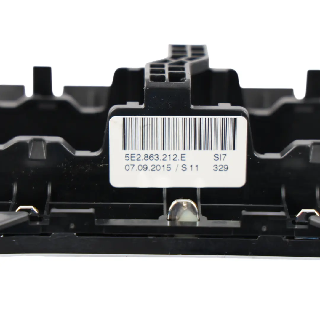 Skoda Octavia VRS 5E Gear Lever Cover Surround Panel Carbon Effect 5E2863212E - SKU RHD-5E3863212E-2 - Part number 5E3863212E