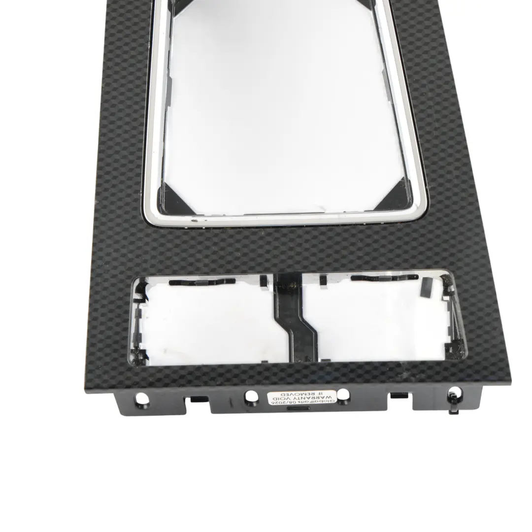Skoda Octavia VRS 5E Gear Lever Cover Surround Panel Carbon Effect 5E2863212E - SKU RHD-5E3863212E-2 - Part number 5E3863212E