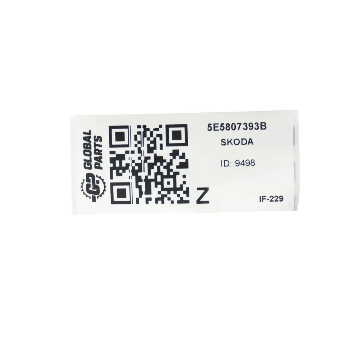 Staffa Supporto Paraurti Posteriore Sinistro per Skoda Octavia 5E con numero di parte 5E5807393B Skoda Octavia 5E Staffa Supporto Paraurti Posteriore Sinistro - SKU 5E5807393B - Numero di parte 5E5807393B