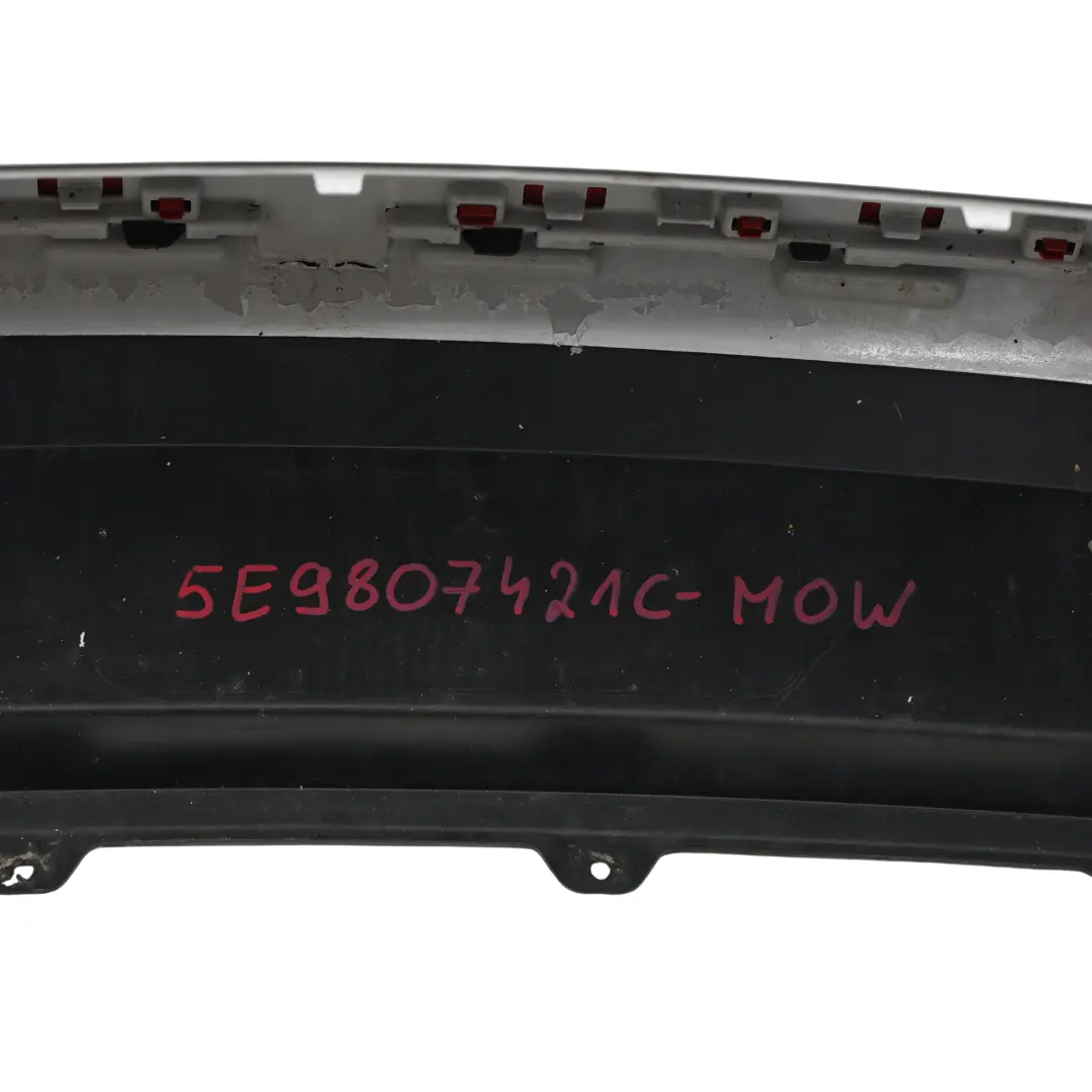 Skoda Octavia Mk3 Rs 5e Listwa Zderzaka VRS Księżycowy Biały Metalik S9R - SKU 5E9807421C-MOW - Numer Części 5E9807421C