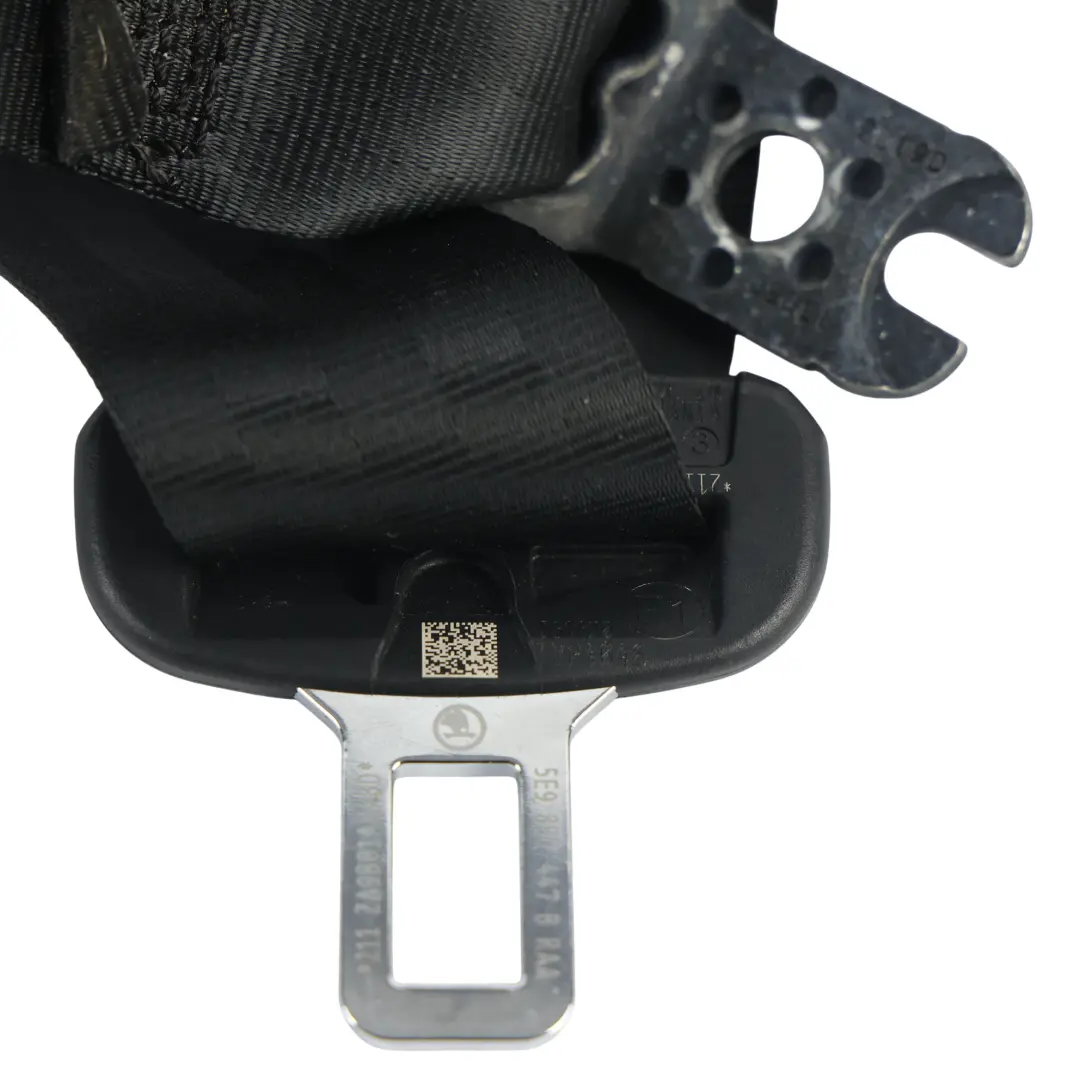 Skoda Octavia MK3 Break Ceinture de Sécurité Arrière Gauche - SKU 5E9857447 - Numéro de pièce 5E9857447