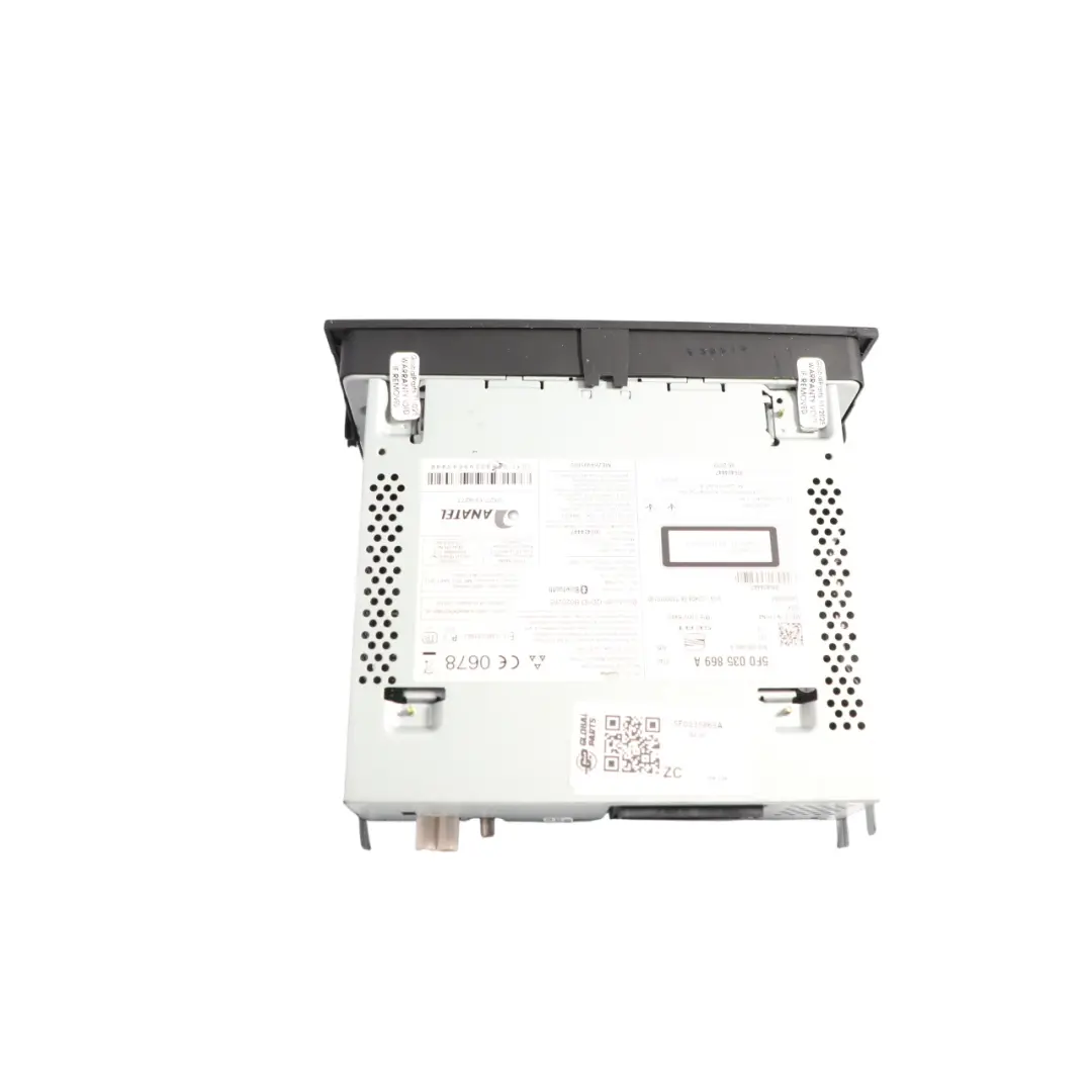 Mk3 5F Radio Head Unit Multi Media CD Player to Seat Leon with Part number 5F0035869A Seat Leon Mk3 5F Radio Head Unit Multi Media CD Player - SKU 5F0035869A - Part number 5F0035869A