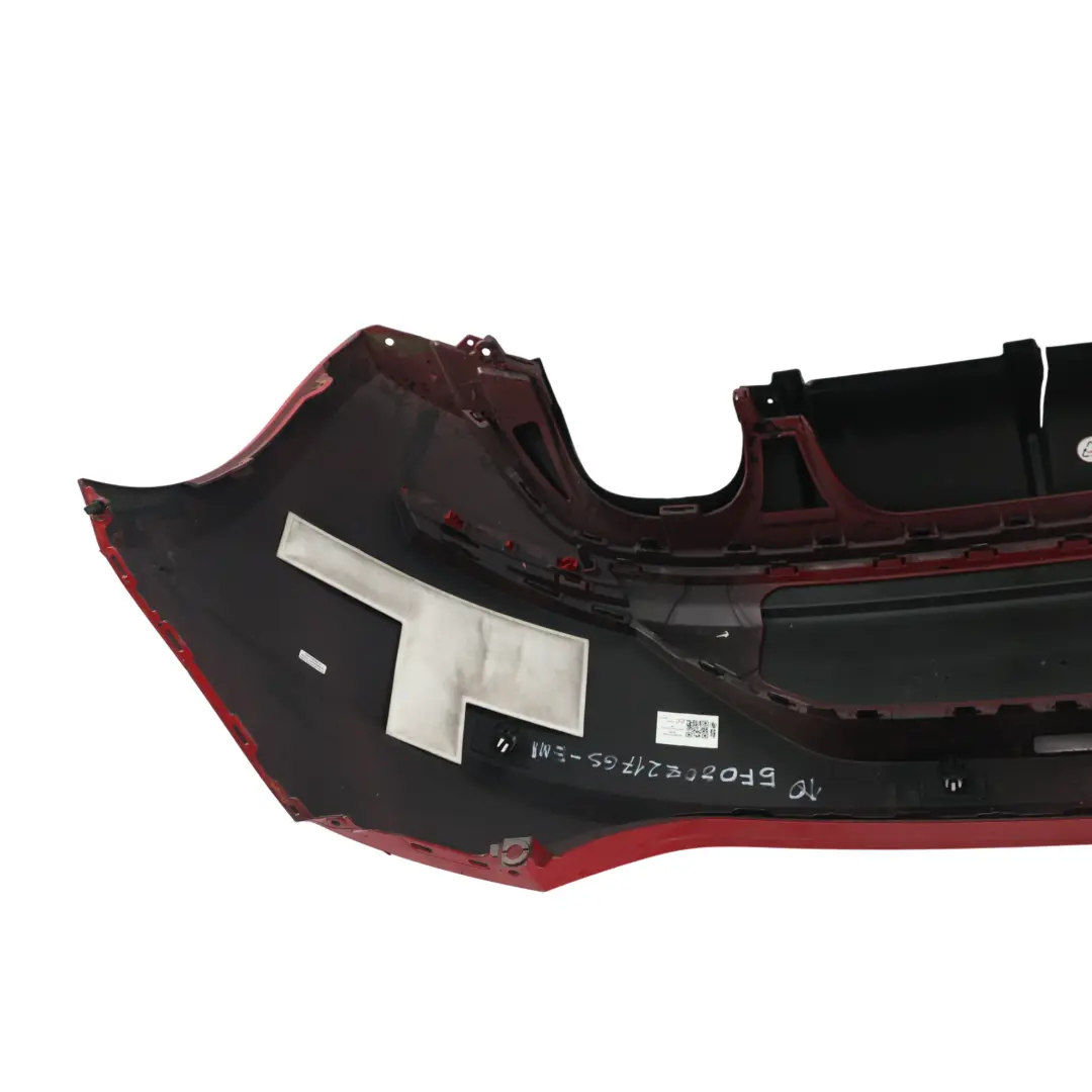 Seat Leon Mk3 Hatchback Tylny Zderzak Panel Cupra Emotion Czerwony S3H - SKU 5F0807421E-EMR1 - Numer Części 5F0807217GS