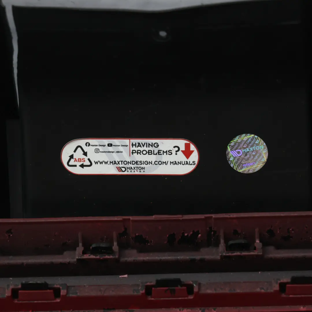 Mk3 Hatchback Rear Bumper Panel Cupra Cover Trim Emotion Red - S3H to Seat Leon with Part number 5F0807217GS Seat Leon Mk3 Hatchback Rear Bumper Panel Cupra Cover Trim Emotion Red - S3H - SKU 5F0807421E-EMR1 - Part number 5F0807217GS