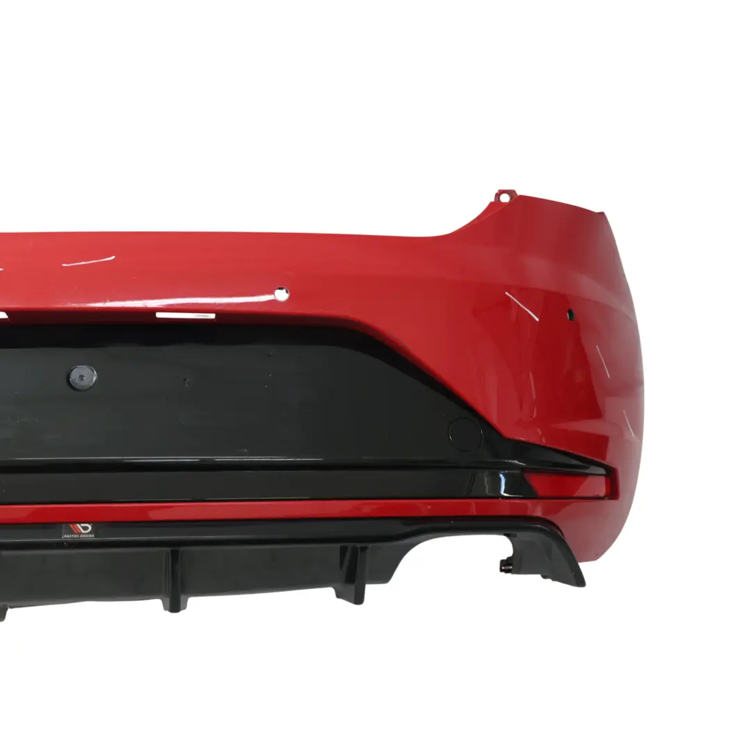 Mk3 Hatchback Tylny Zderzak Panel Cupra Emotion Czerwony S3H do Seat Leon o numerze 5F0807217GS Seat Leon Mk3 Hatchback Tylny Zderzak Panel Cupra Emotion Czerwony S3H - SKU 5F0807421E-EMR1 - Numer Części 5F0807217GS