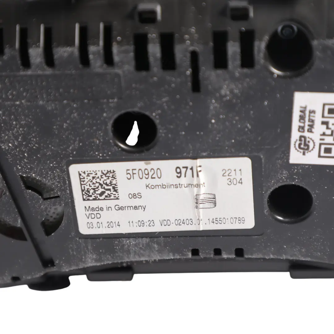 Seat Leon Cupra 5F Speedometer Instrument Cluster Petrol Automatic - SKU RHD-5F0920971F - Part number 5F0920971F