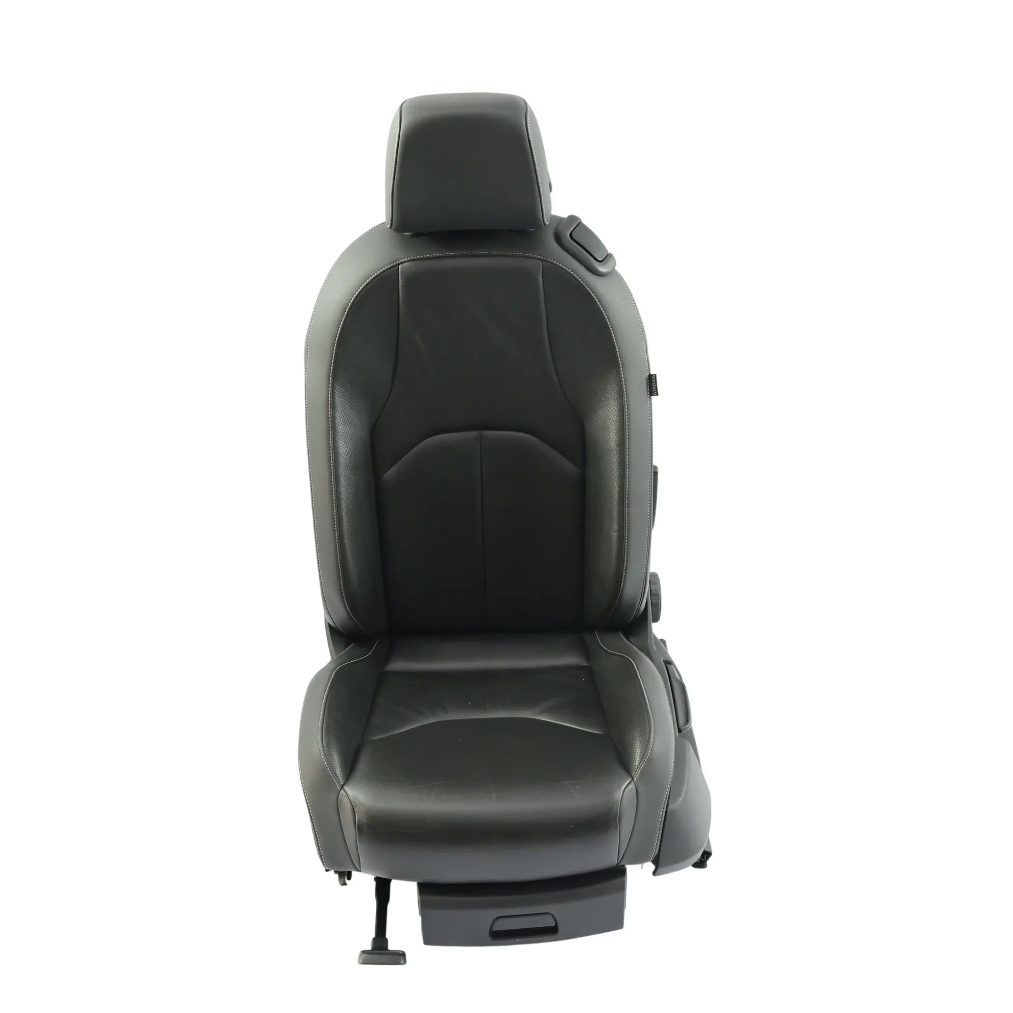 Seat Leon Cupra 5F 3D Sedile Anteriore Comfort Pelle Nero Sinistro