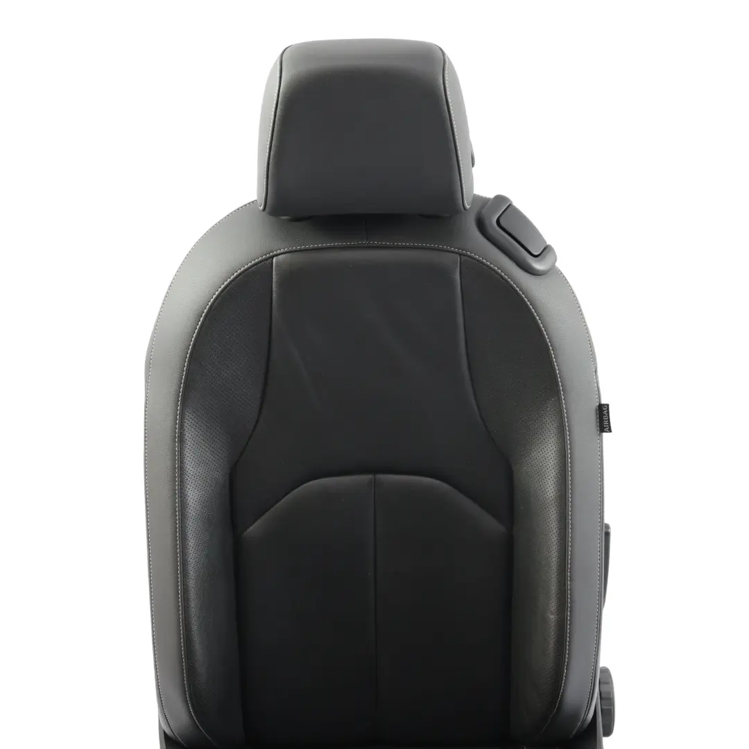 Seat Leon Cupra 5F 3D Asiento Delantero Confort Cuero Negro Izquierdo - SKU 5F3881805DC-1 - Número de pieza 5F3881805DC