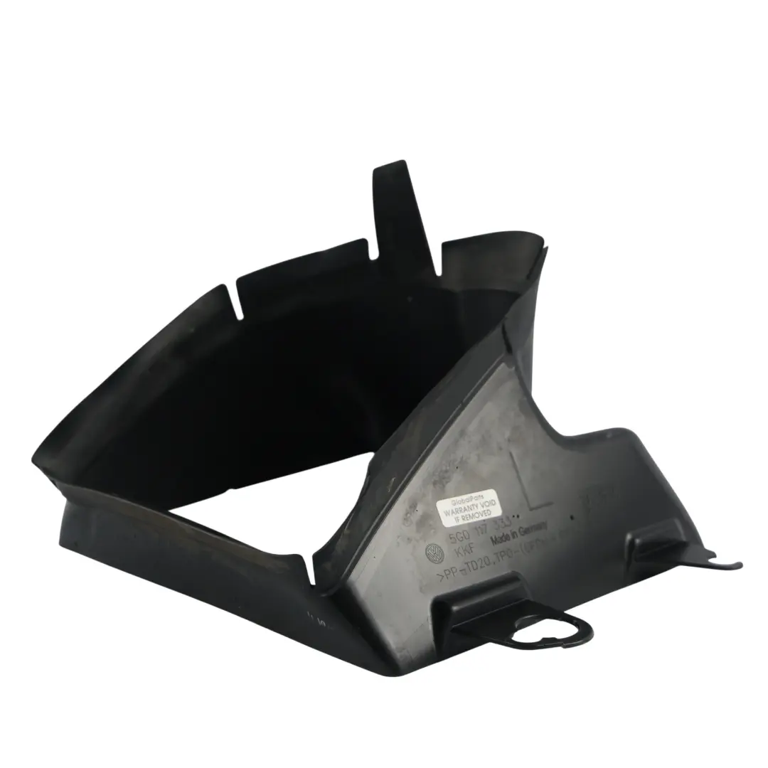 Volkswagen Golf 5G R Intercooler Air Guide Duct Channel - SKU 5G0117333 - Part number 5G0117333
