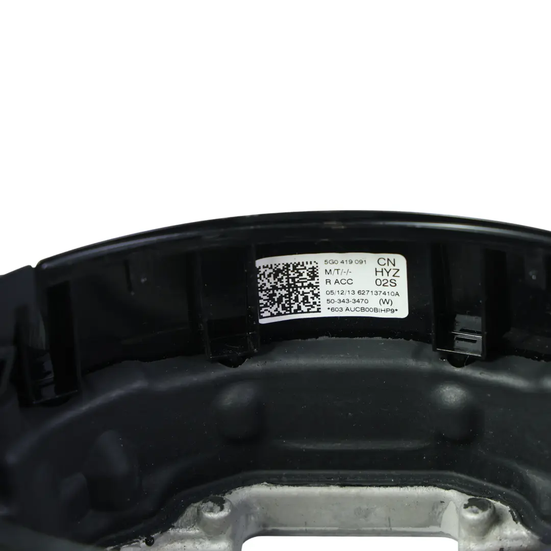 Steering Wheel NEW Black Leather Flat Bottom to Volkswagen Golf Mk7 R with Part number 5G0419091CN Volkswagen Golf Mk7 R Steering Wheel NEW Black Leather Flat Bottom - SKU 5G0419091CN-1 - Part number 5G0419091CN
