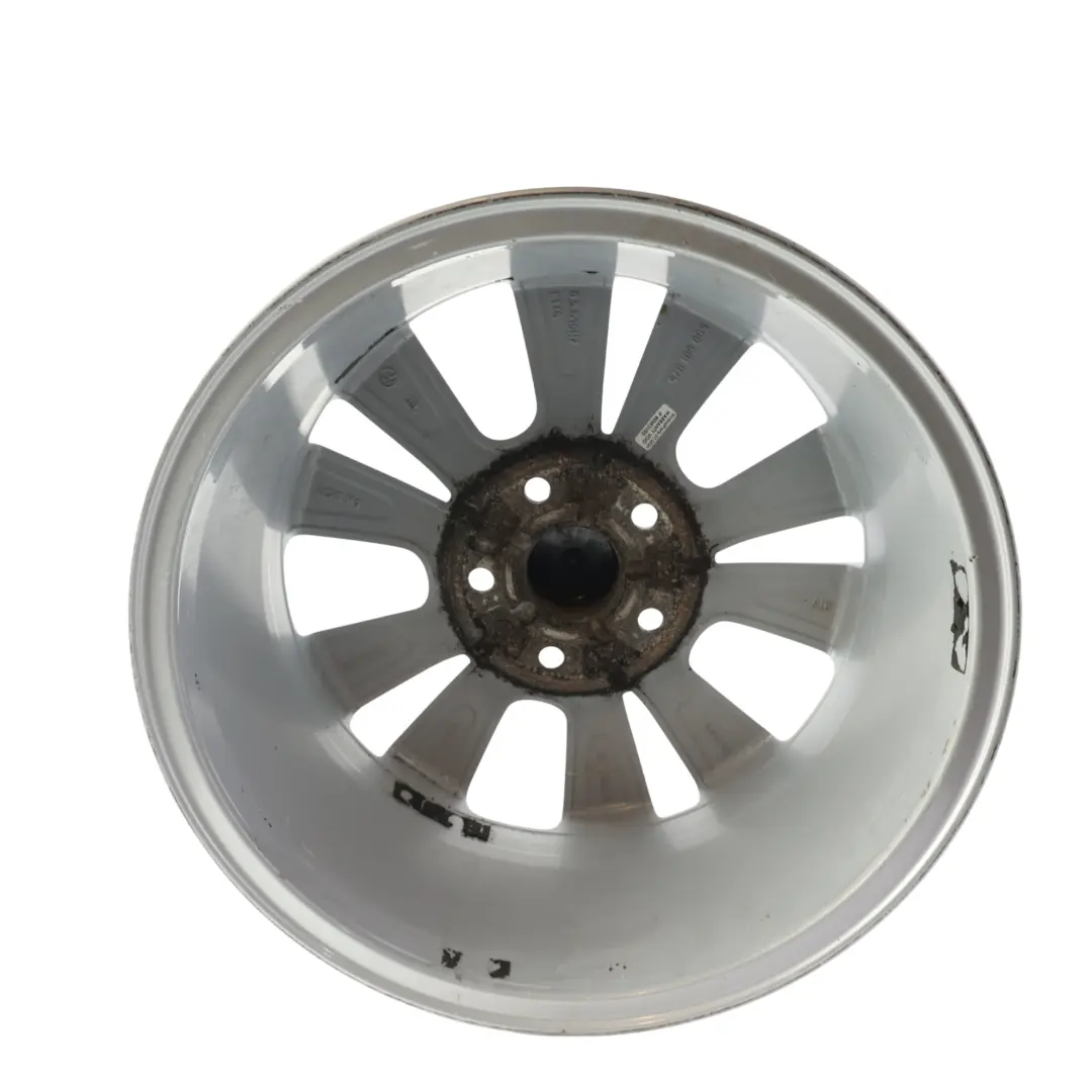 Silber Alu Felge 16" 6,5J ET46 für Volkswagen Golf Mk7 mit Teilenummer 5G0601025 Volkswagen Golf Mk7 Silber Alu Felge 16" 6,5J ET46 - SKU 5G0601025-1 - Teilenummer 5G0601025
