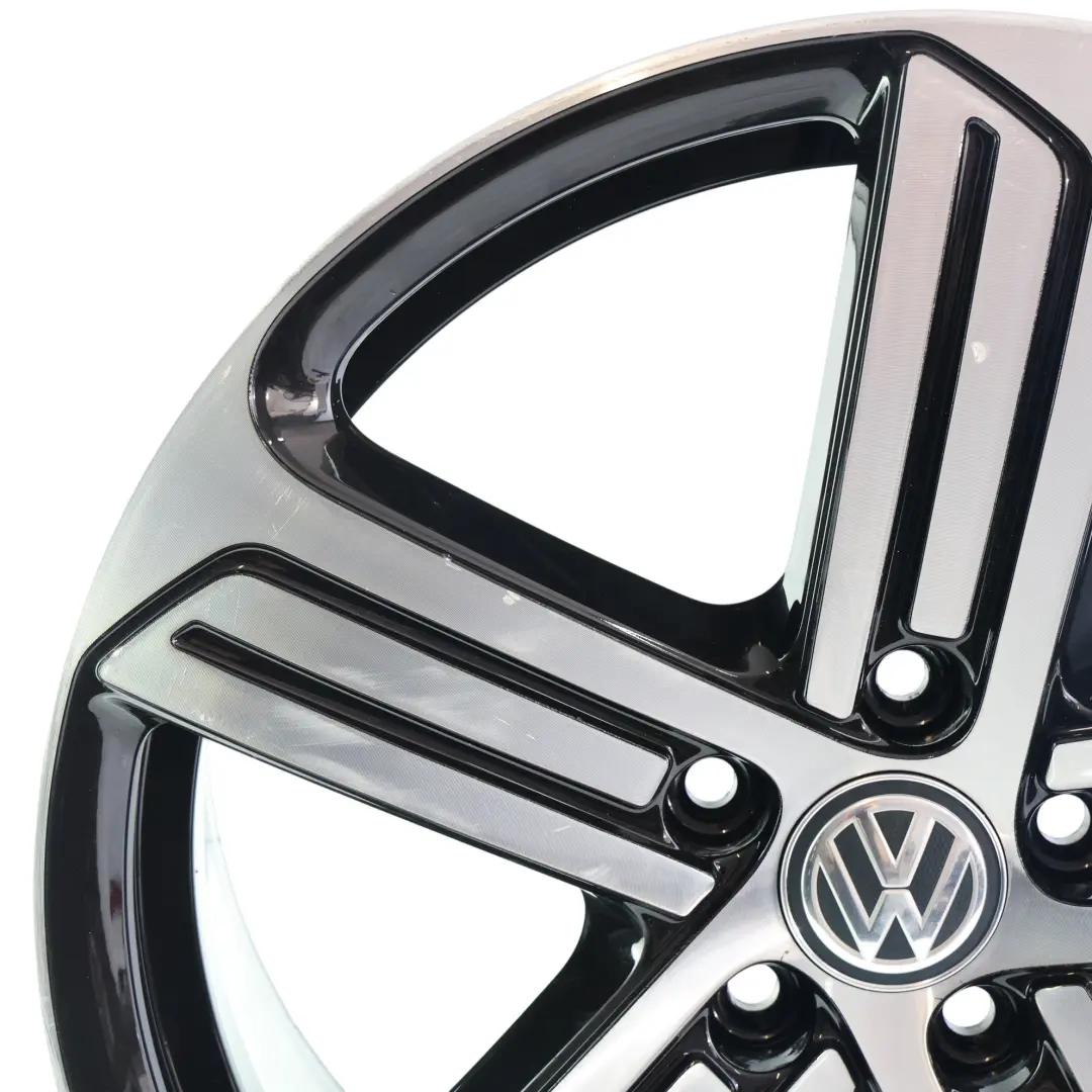 Volkswagen Golf Mk7 Llanta Aleación Bicolor 18" 7.5J ET:49 - SKU 5G0601025DQ-1 - Número de pieza 5G0601025DQ