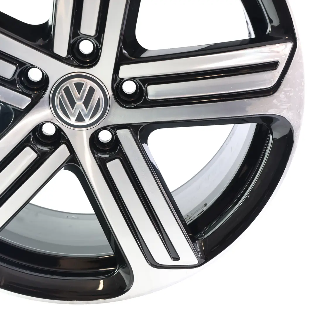 Volkswagen Golf Mk7 Llanta Aleación Bicolor 18" 7.5J ET:49 - SKU 5G0601025DQ-1 - Número de pieza 5G0601025DQ
