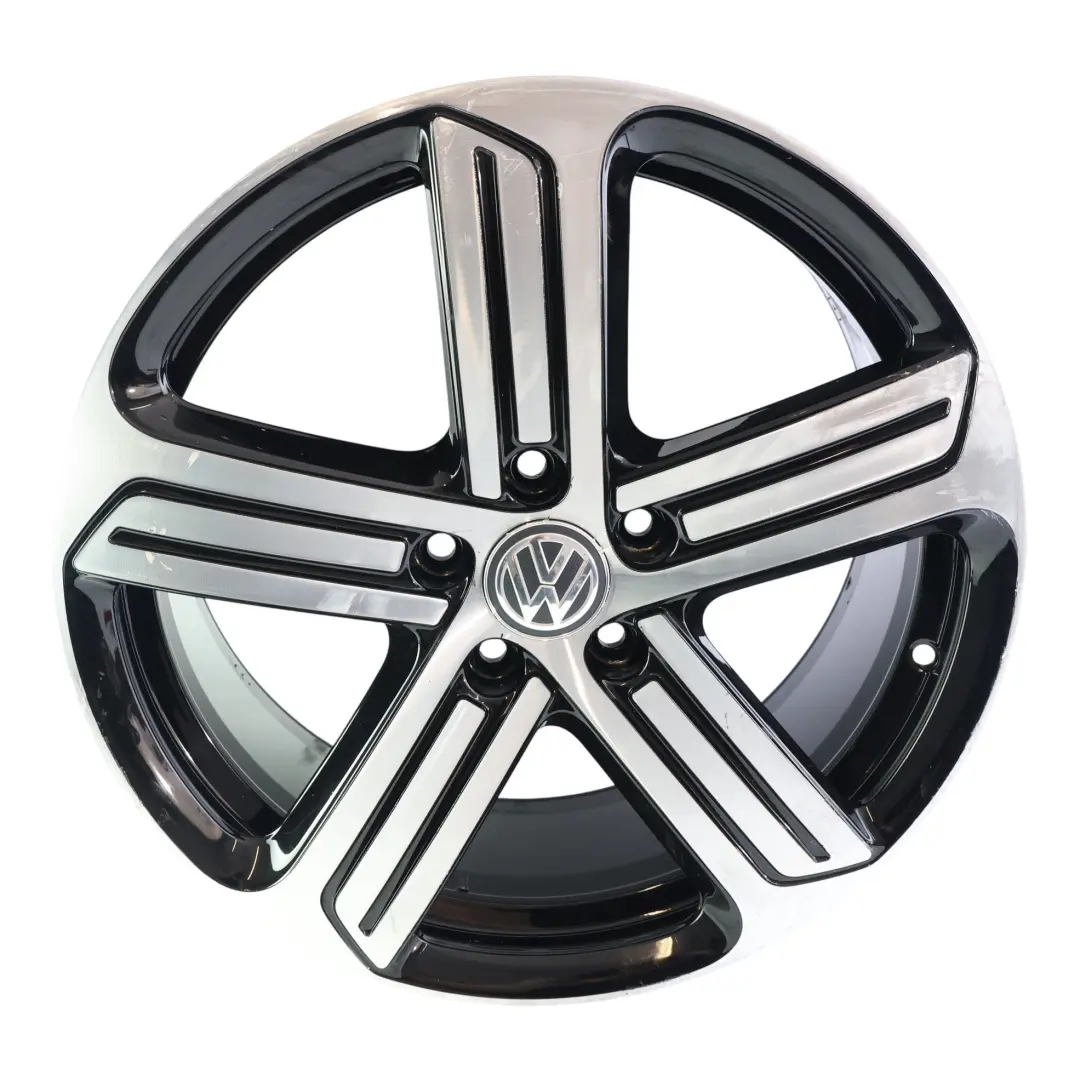 Felga Aluminiowa Bicolor 18" 7.5J ET49 do Volkswagen Golf Mk7 o numerze 5G0601025DQ Volkswagen Golf Mk7 Felga Aluminiowa Bicolor 18" 7.5J ET49 - SKU 5G0601025DQ-3 - Numer Części 5G0601025DQ