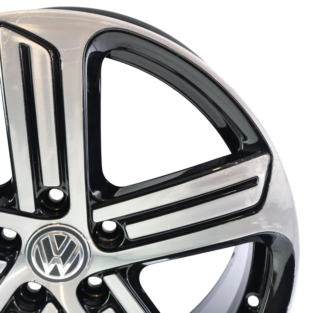 Volkswagen Golf Mk7 Llanta Aleación Bicolor 18" 7.5J ET:49 - SKU 5G0601025DQ-3 - Número de pieza 5G0601025DQ