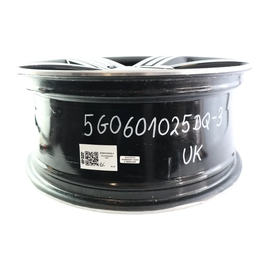 Llanta Aleación Bicolor 18" 7.5J ET:49 para Volkswagen Golf Mk7 con número de pieza 5G0601025DQ Volkswagen Golf Mk7 Llanta Aleación Bicolor 18" 7.5J ET:49 - SKU 5G0601025DQ-3 - Número de pieza 5G0601025DQ