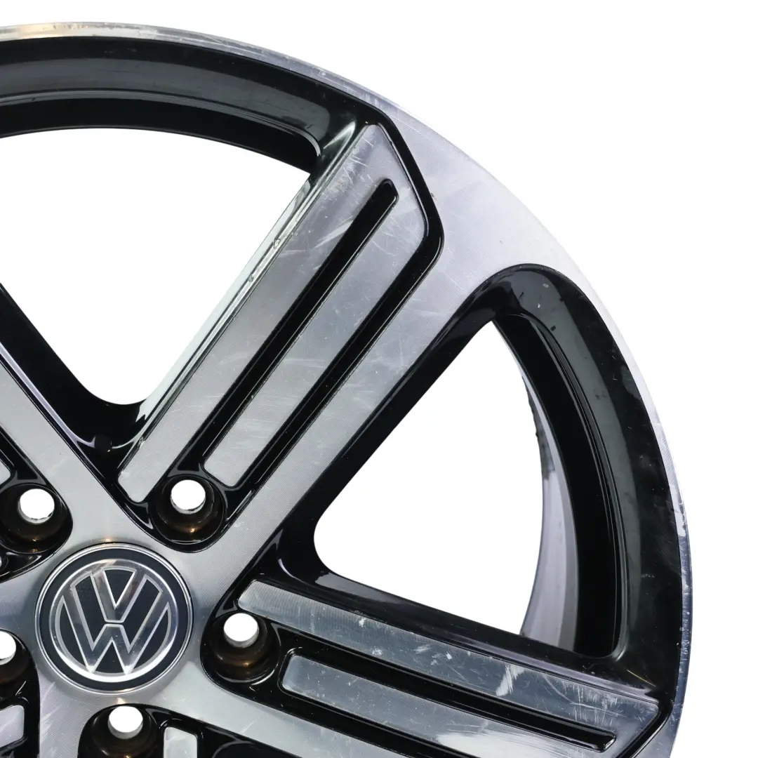 Volkswagen Golf Mk7 Bicolor Alloy Wheel Rim 18" 7.5J ET:49 - SKU 5G0601025DQ-4 - Part number 5G0601025DQ