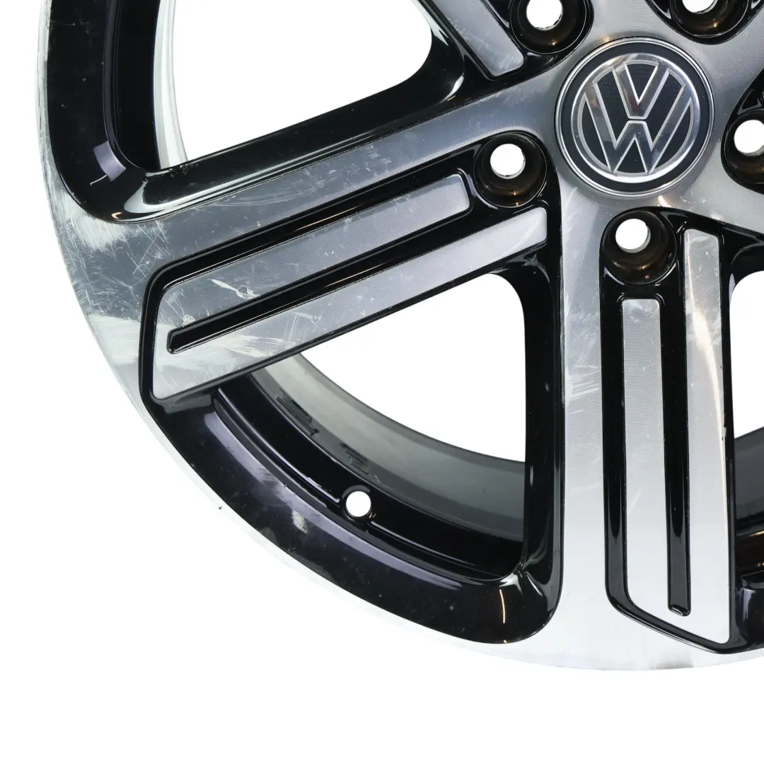 Volkswagen Golf Mk7 Bicolor Alloy Wheel Rim 18" 7.5J ET:49 - SKU 5G0601025DQ-4 - Part number 5G0601025DQ