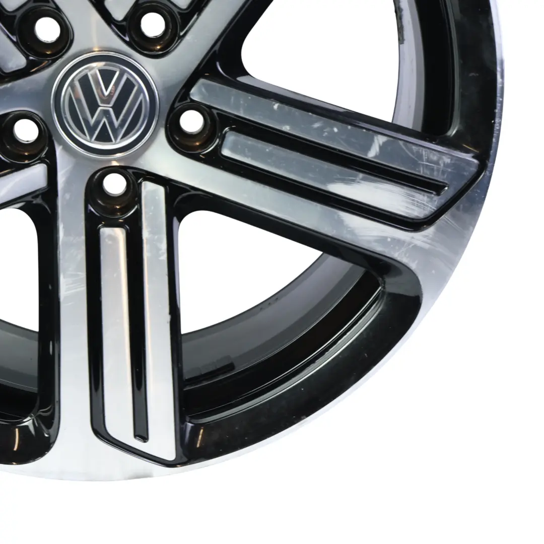 Volkswagen Golf Mk7 Bicolor Alloy Wheel Rim 18" 7.5J ET:49 - SKU 5G0601025DQ-4 - Part number 5G0601025DQ