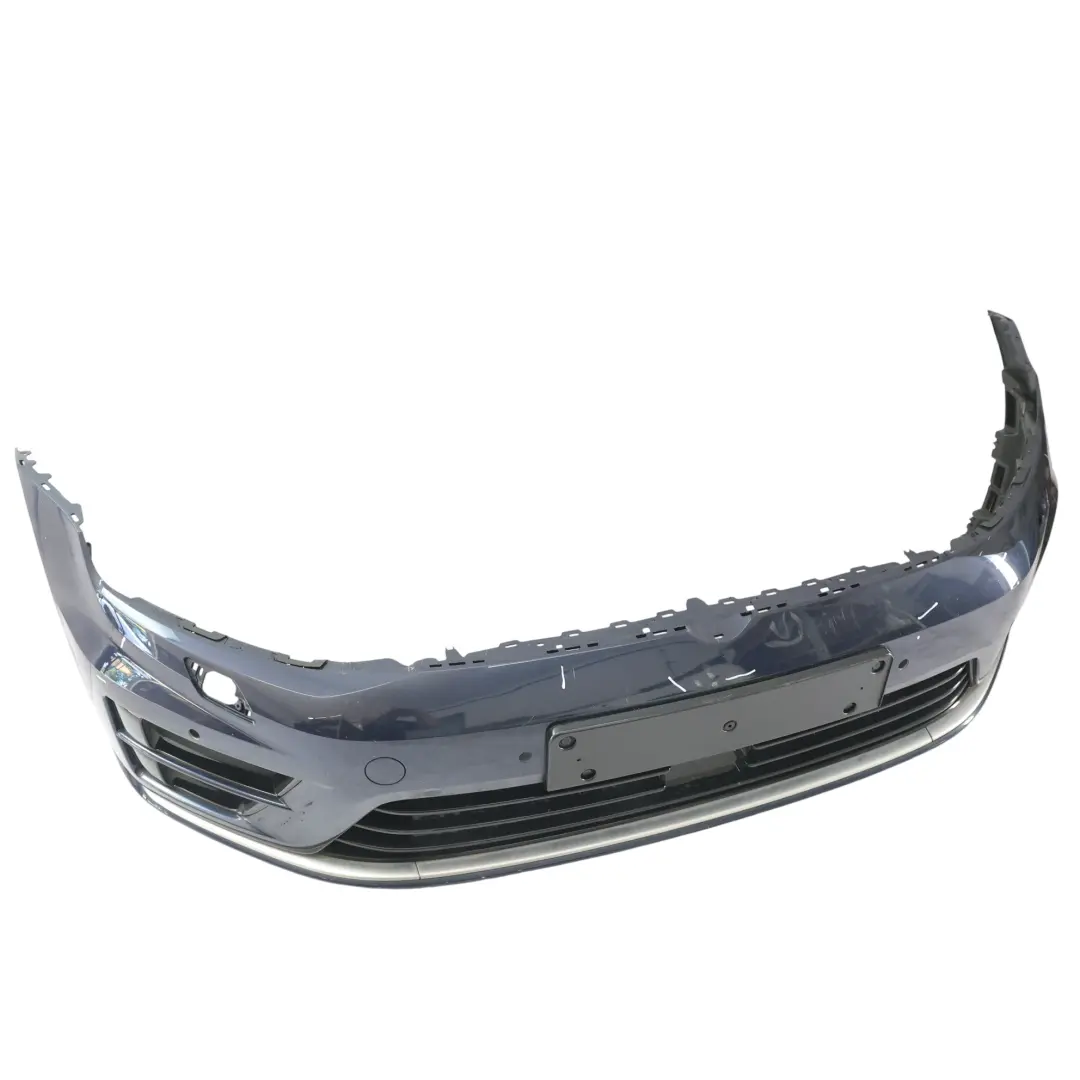 Volkswagen VW Golf Mk7 Front Bumper Trim Panel Cover Night Blue Metallic - H5X - SKU 5G0807217BN-NBL - Part number 5G0807217BN
