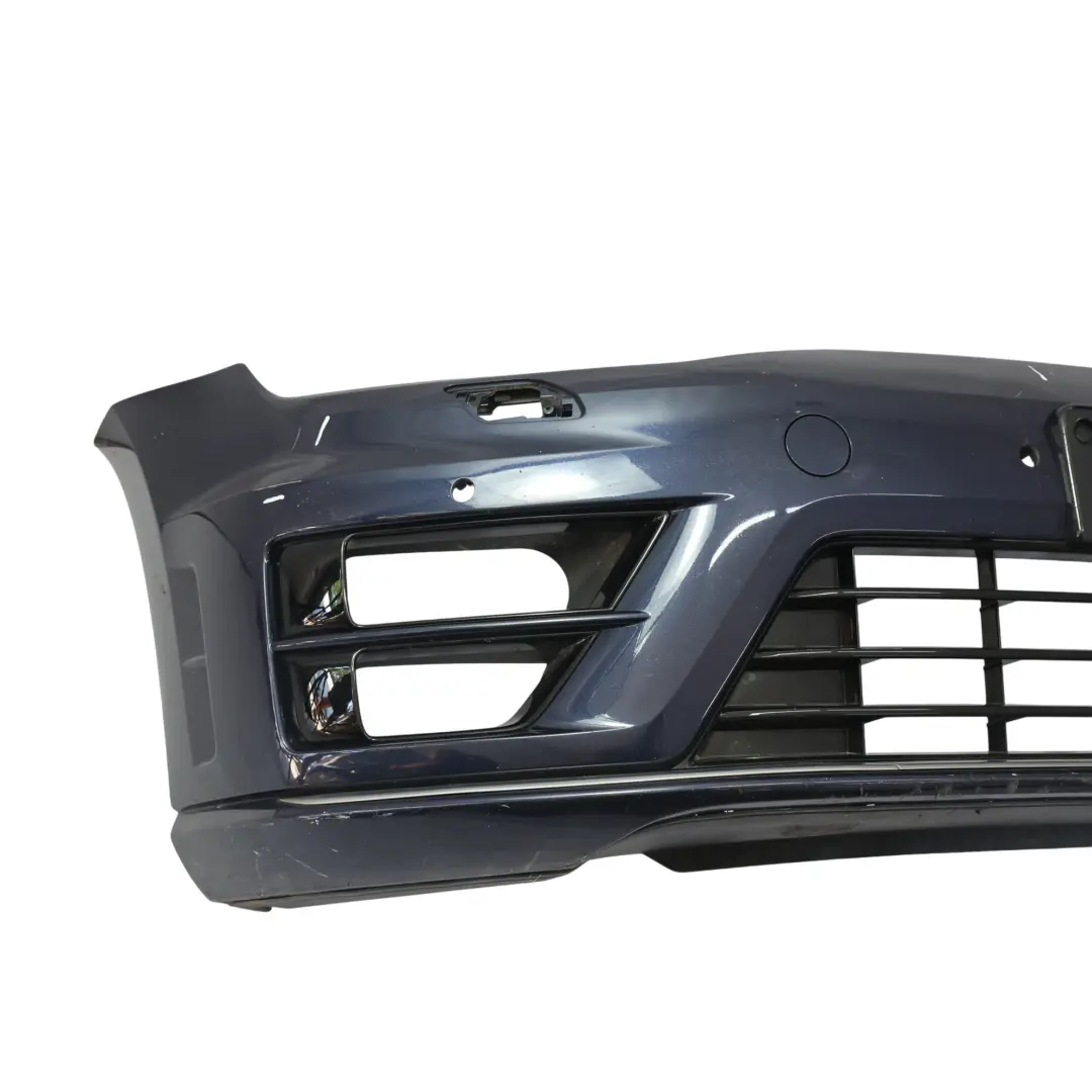 Volkswagen VW Golf Mk7 Przedni Zderzak Night Blue Niebieski Metalik - H5X - SKU 5G0807217BN-NBL - Numer Części 5G0807217BN