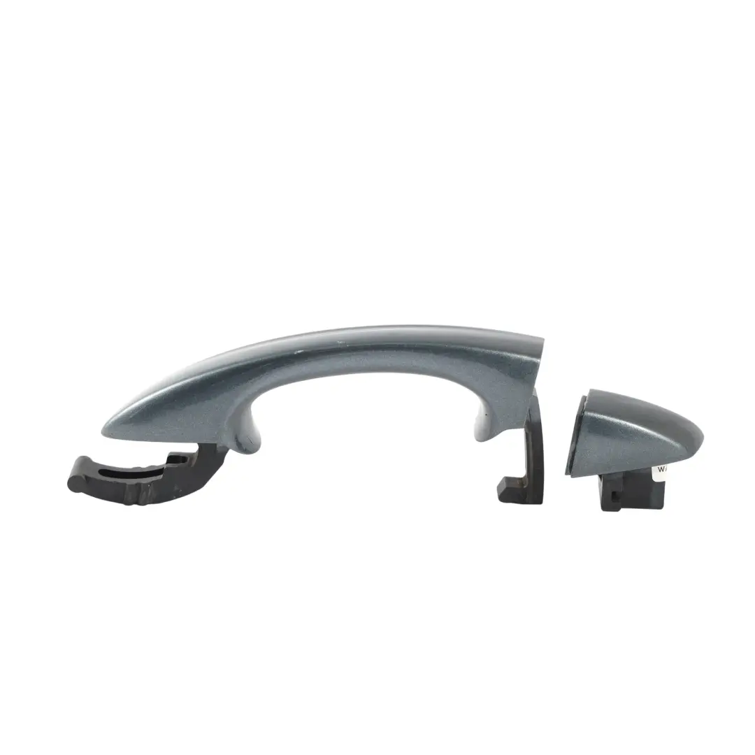 Skoda Octavia 5E MK3 Manija Exterior Delantera Izquierda Gris Metal - F7Y - SKU 5G0837205-MEGR - Número de pieza 5G0837205