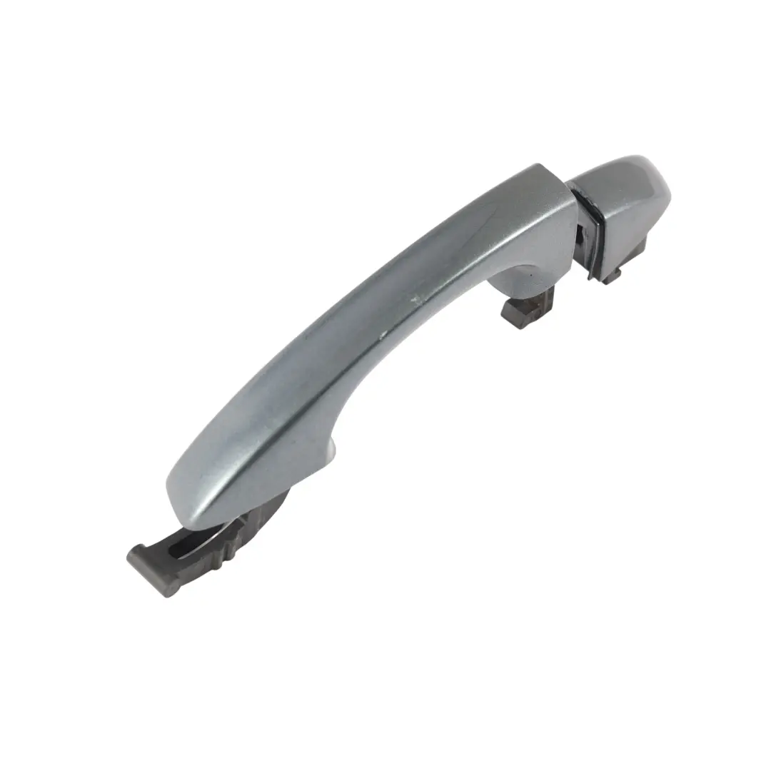 Skoda Octavia 5E MK3 Manija Exterior Delantera Izquierda Gris Metal - F7Y - SKU 5G0837205-MEGR - Número de pieza 5G0837205