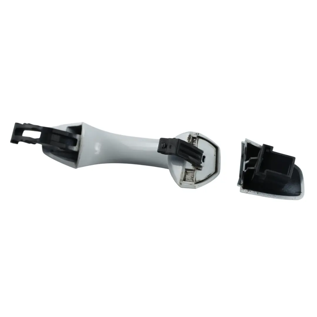 Seat Leon Cupra 5F Front Door Handle Outer Left N/S Nevada White-S9R - SKU 5G0837205N-BNE - Part number 5G0837205N