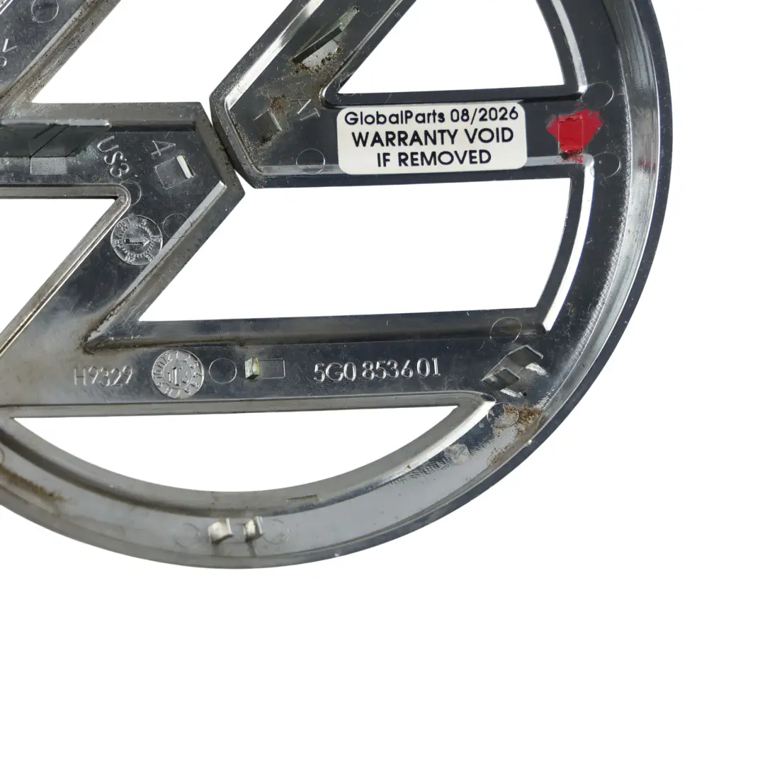 Volkswagen Golf Mk7 Emblemat Logo Grill Chrom - SKU 5G0853601 - Numer Części 5G0853601
