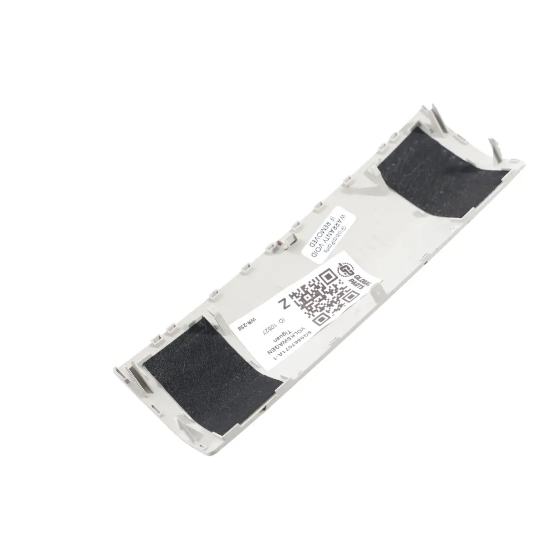 Volkswagen Golf Mk7 Bandeja Almacenamiento Techo Interior Gris - SKU 5G0867071A-1 - Número de pieza 5G0867071A